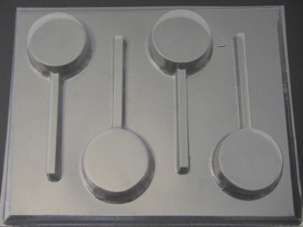 1216 Sandwich Cookie Lollipop Chocolate Candy Mold